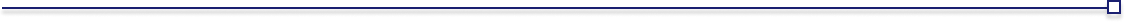Horizontal blue decorative separator line with a shadow effect