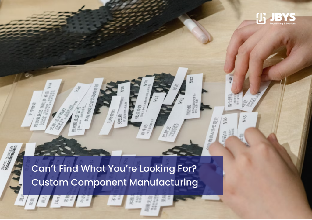 custom component manufacturing