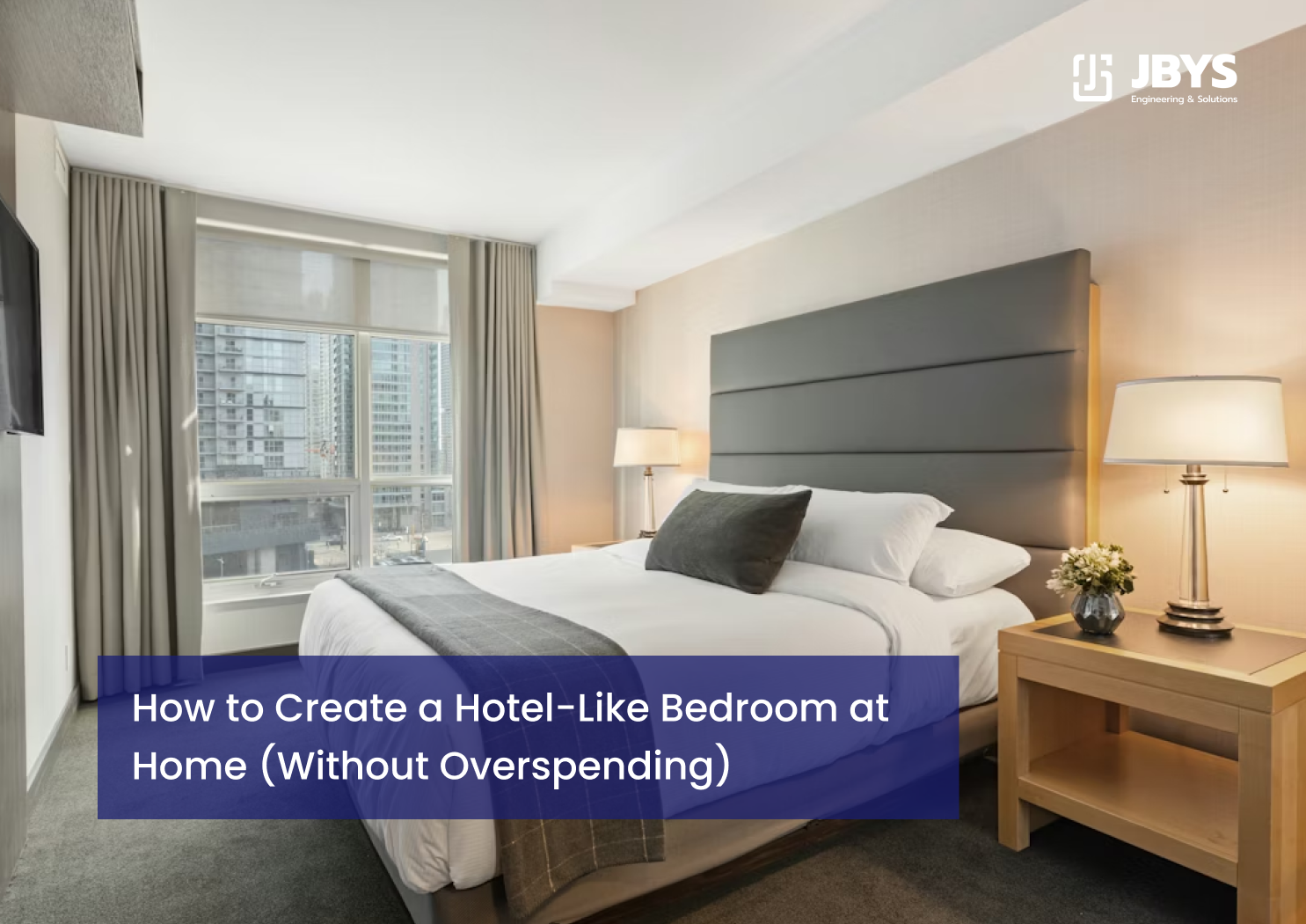 How to Create a Hotel-Like Bedroom at Home (Without Overspending)