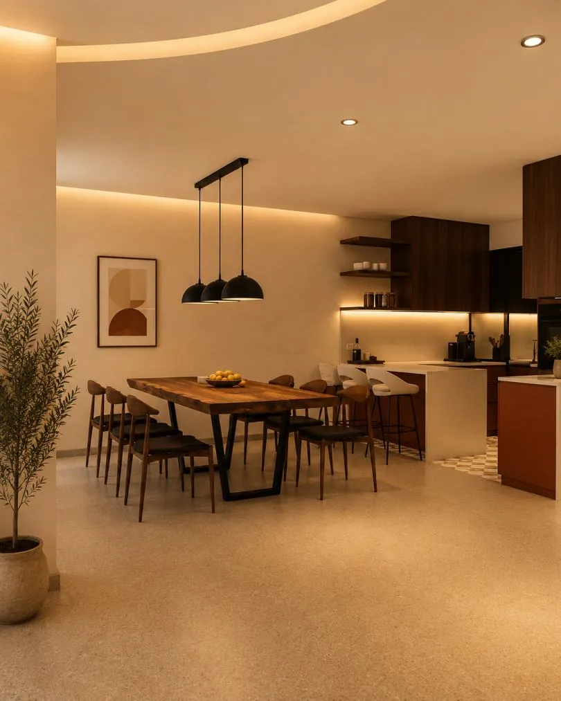 BTO interior design project by JBYS - dining area