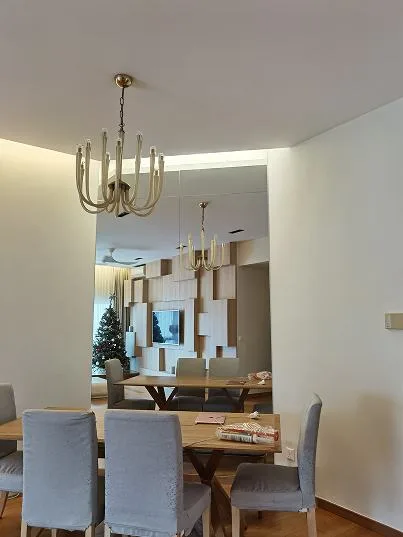 HDB interior design project – dining room pendant