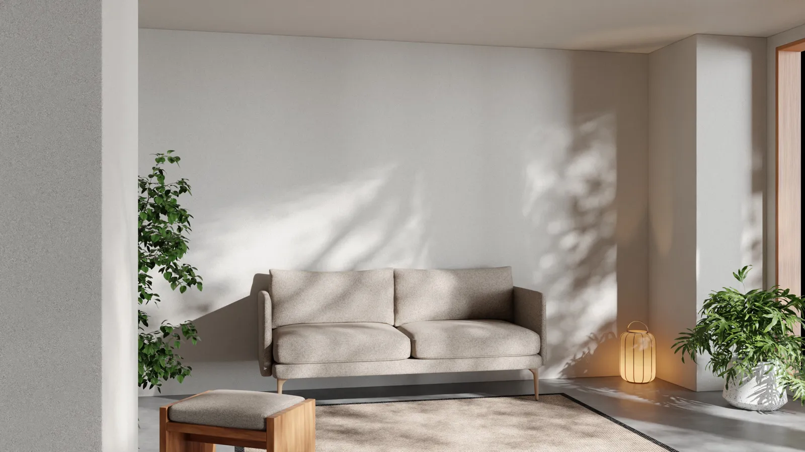 Warm minimalist HDB interior design